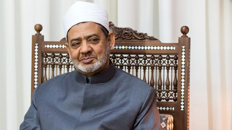 Ahmad El-Tayyeb, Großscheich der Al-Azhar; Foto: dpa