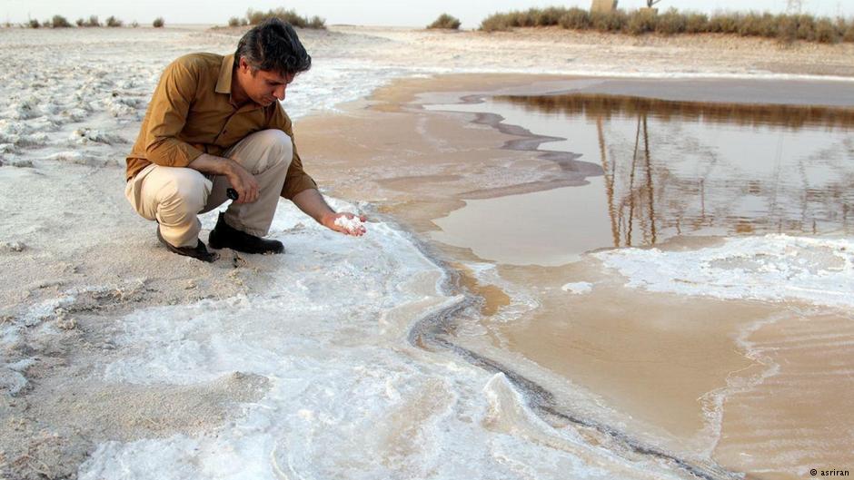 Austrocknende Shadegan-Feuchtgebiete im Iran; Foto: asiran