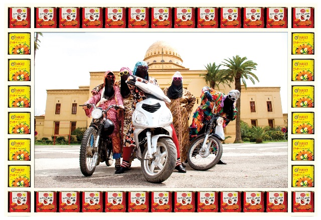 Kesh Angels © Hassan Hajjaj, Courtesy of Taymour Grahne Gallery, New York. Don’t Panic, I’m Islamic (Saqi Books 2017)   