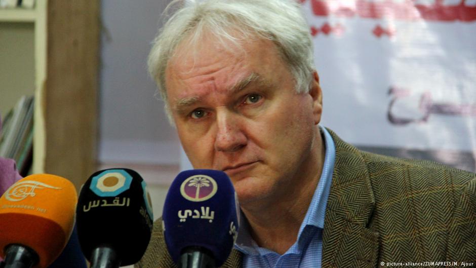 Matthias Schmale, head of UNRWA's operations in Gaza (photo: picture-alliance/ZUMAPRESS/M. Ajour) 