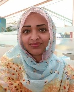 Die sudanesische Autorin Lubna Isam; Foto: Lubna Isam