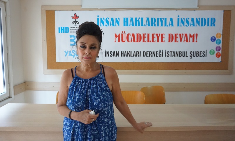 Eren Keskin, lawyer and vice-president of the Turkish Human Rights Association IHD (photo: Murat Bayram)