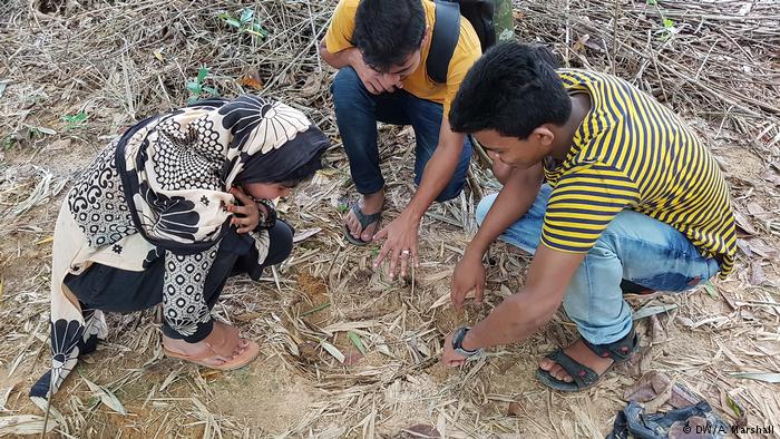 Bangladesch: Flüchtlingslager Kutuopalong; Foto: DW/A. Marshall