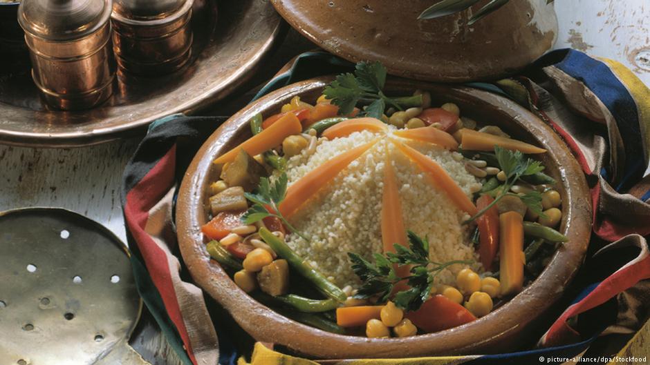 Couscous-Gericht aus Marokko; Foto: picture-alliance/dpa