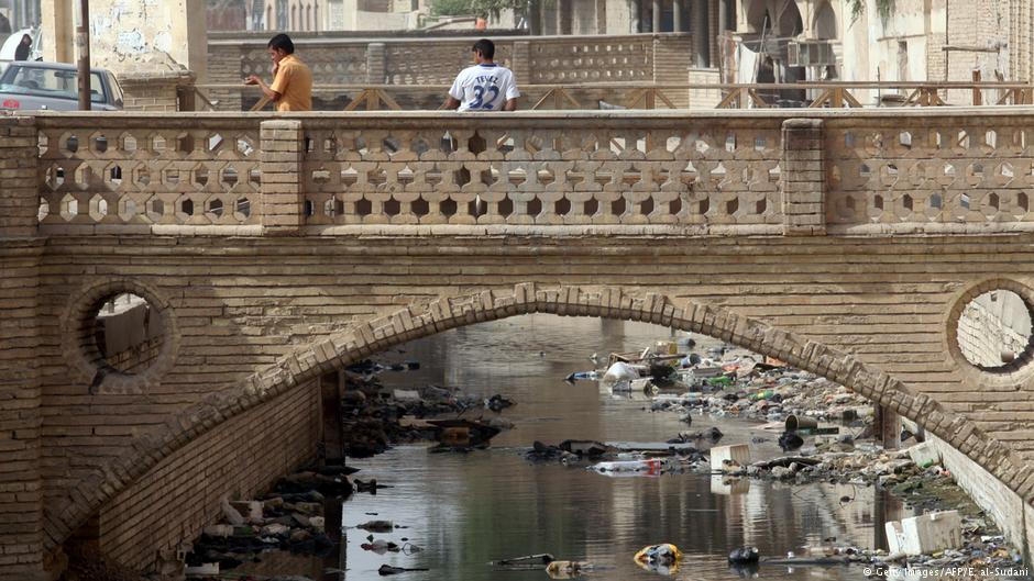 Stadtviertel Basras nahe des Shatt al-Arabs; Foto: AFP/Getty Images