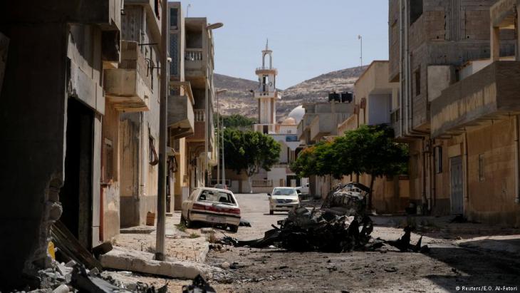 Libyan coastal town Derna taken by General Haftar (photo: Reuters)