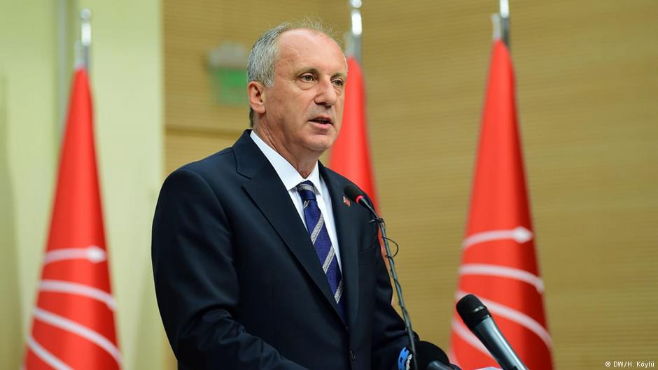 CHP-Politiker Muharrem Ince; Foto: DW