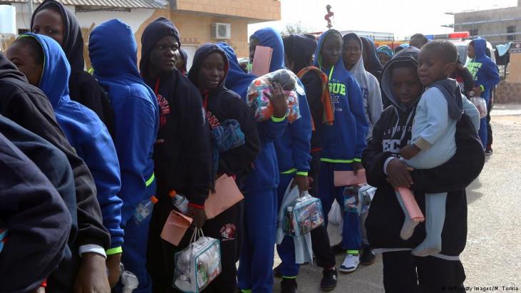 African refugees in Tripoli (photo: AFP/Getty Images)