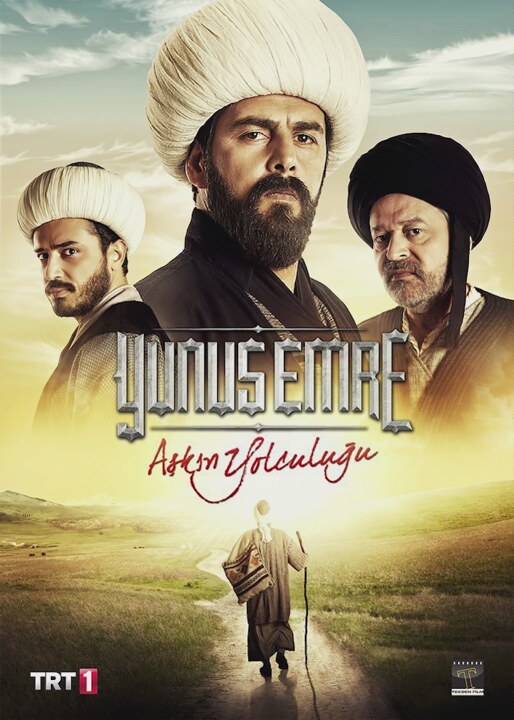 Plakat TV-Serie "Yunus Emre" des öffentlich-rechtlichen Senders TRT; Quelle: TRT