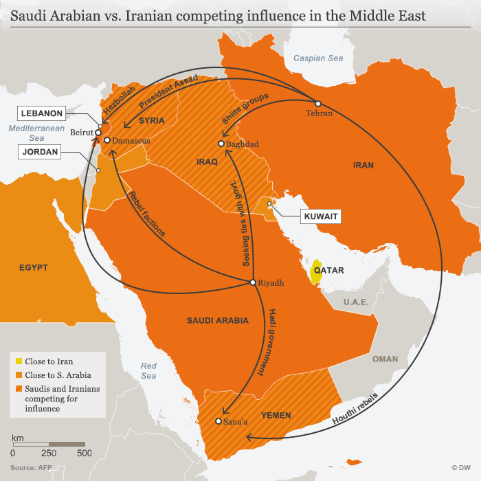 المعادلة الصفرية تنذر بتدمير المنطقة: يحذر المراقبون من تداعيات سعي بعض الدول العربية إلى التحالف مع إسرائيل والولايات المتحدة بهدف تقليم قوة إيران الإقليمية ويعتبرون أن حل الإشكال الإيراني- العربي يتطلب الكثير من الدبلوماسية، وإعادة النظر بالأولويات الإقليمية.