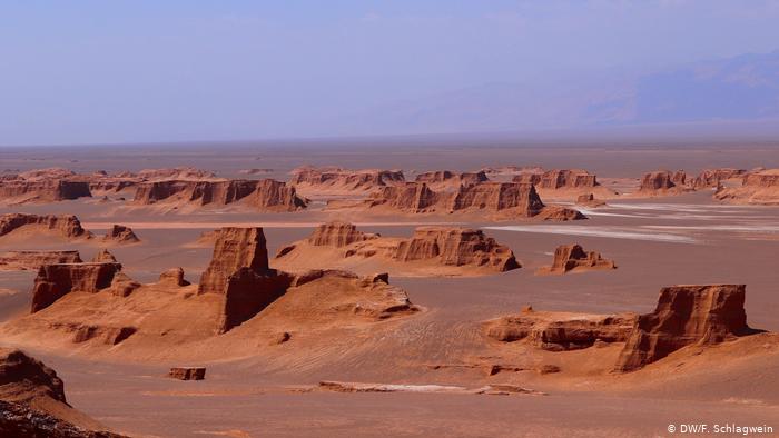 Dasht-e Lut, Lut Desert, Kalut in eastern Iran (photo: DW/F. Schlagwein)