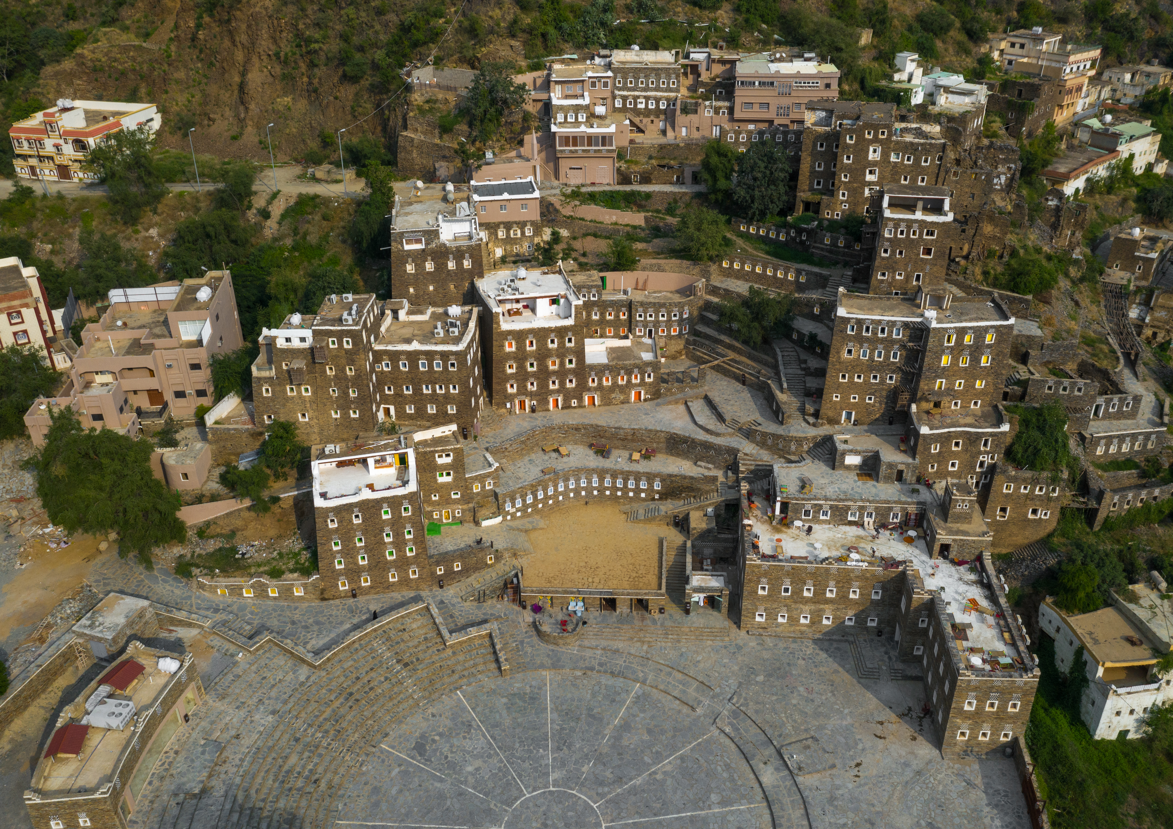 Rijal Almaa, abandoned village turned open-air museum in Asir province, Saudi Arabia (photo: Eric Lafforgue)