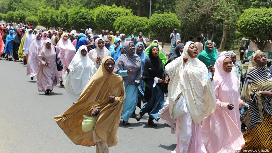 Demonstrating in solidarity with Shia cleric Zakzaky in Abuja in 2018 (photo: picture-alliance)