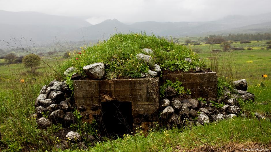 A bunker in the Golan Heights, in territory that Israel captured from Syria in the 1967 Middle East war (photo: Reuters/R. Zvulun)