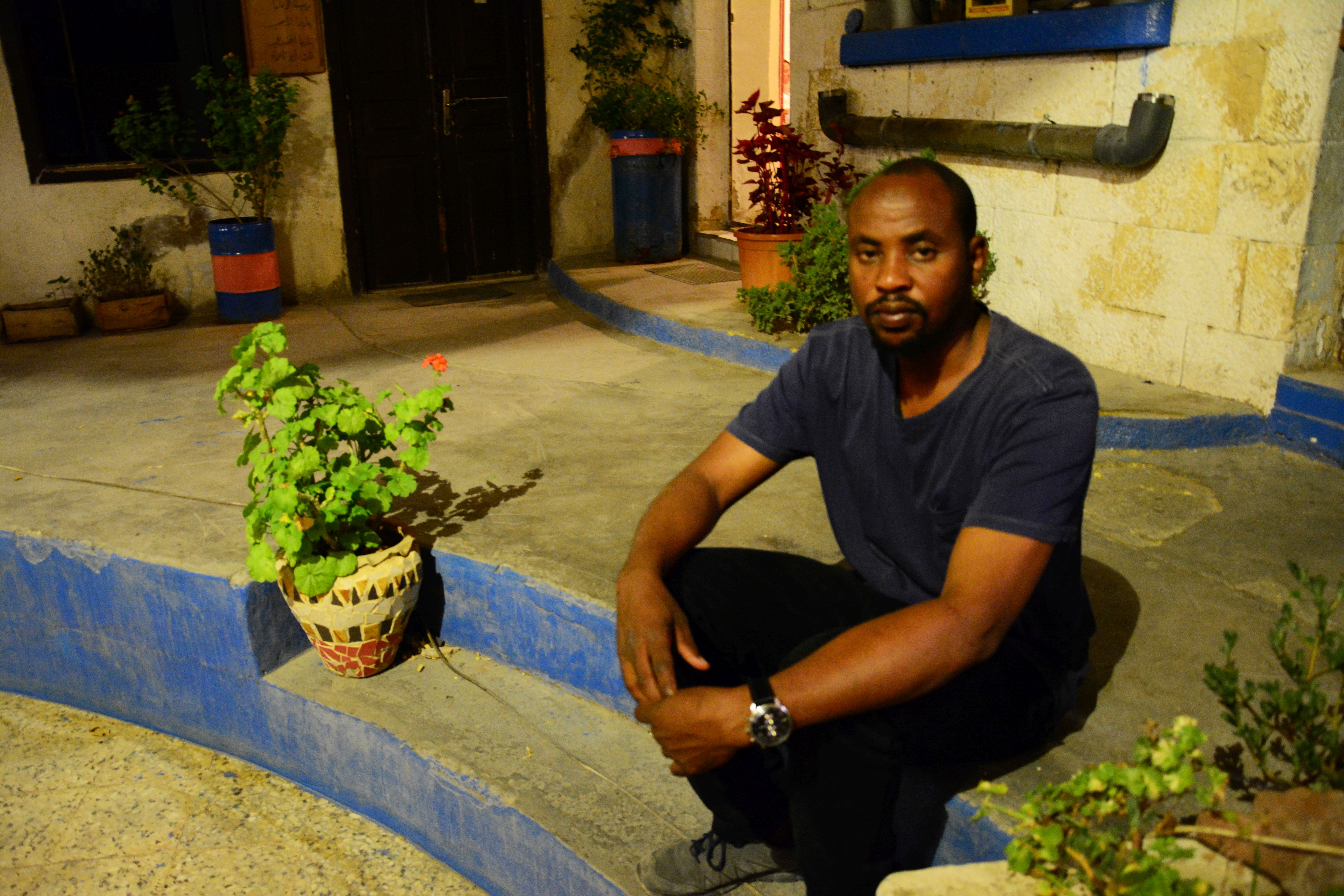 Ahmed fled his village in Darfur in 2003 and has lived as a refugee for the past 16 years (photo: Marta Vidal)