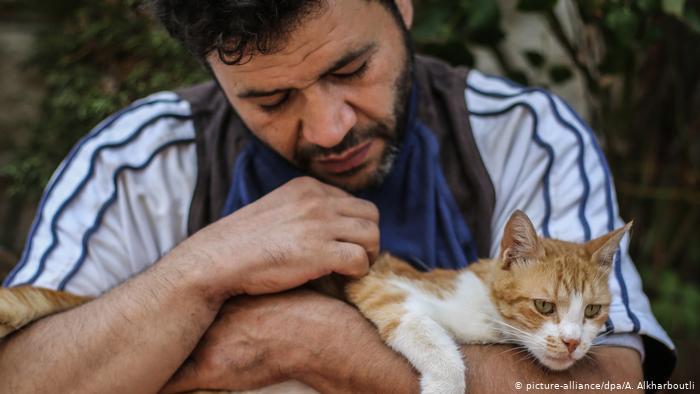 Mohammed Alaa al-Jaleel (photo: dpa/picture-alliance/Anas Alkharboutli)