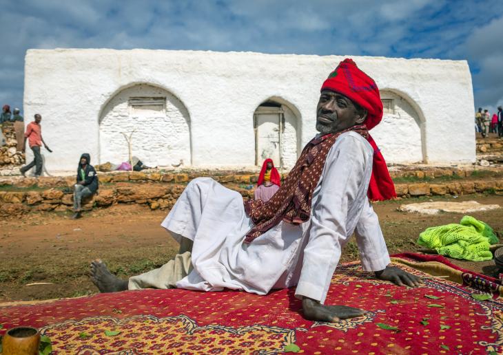 ضريح الشيخ حسين في إثيوبيا - مكة الفقراء: مزيج من الإسلام والمعتقدات الإفريقية. Foto: Eric Lafforgue