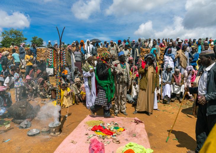 ضريح الشيخ حسين في إثيوبيا - مكة الفقراء: مزيج من الإسلام والمعتقدات الإفريقية. Foto: Eric Lafforgue