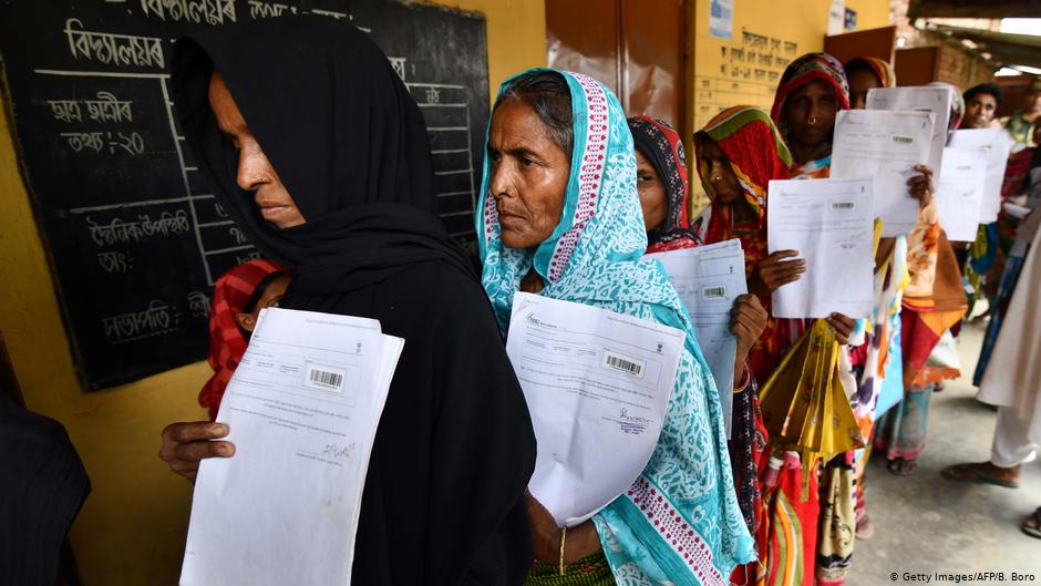 Muslime im indischen Bundesstaat Assam; Foto: AFP/Getty Images