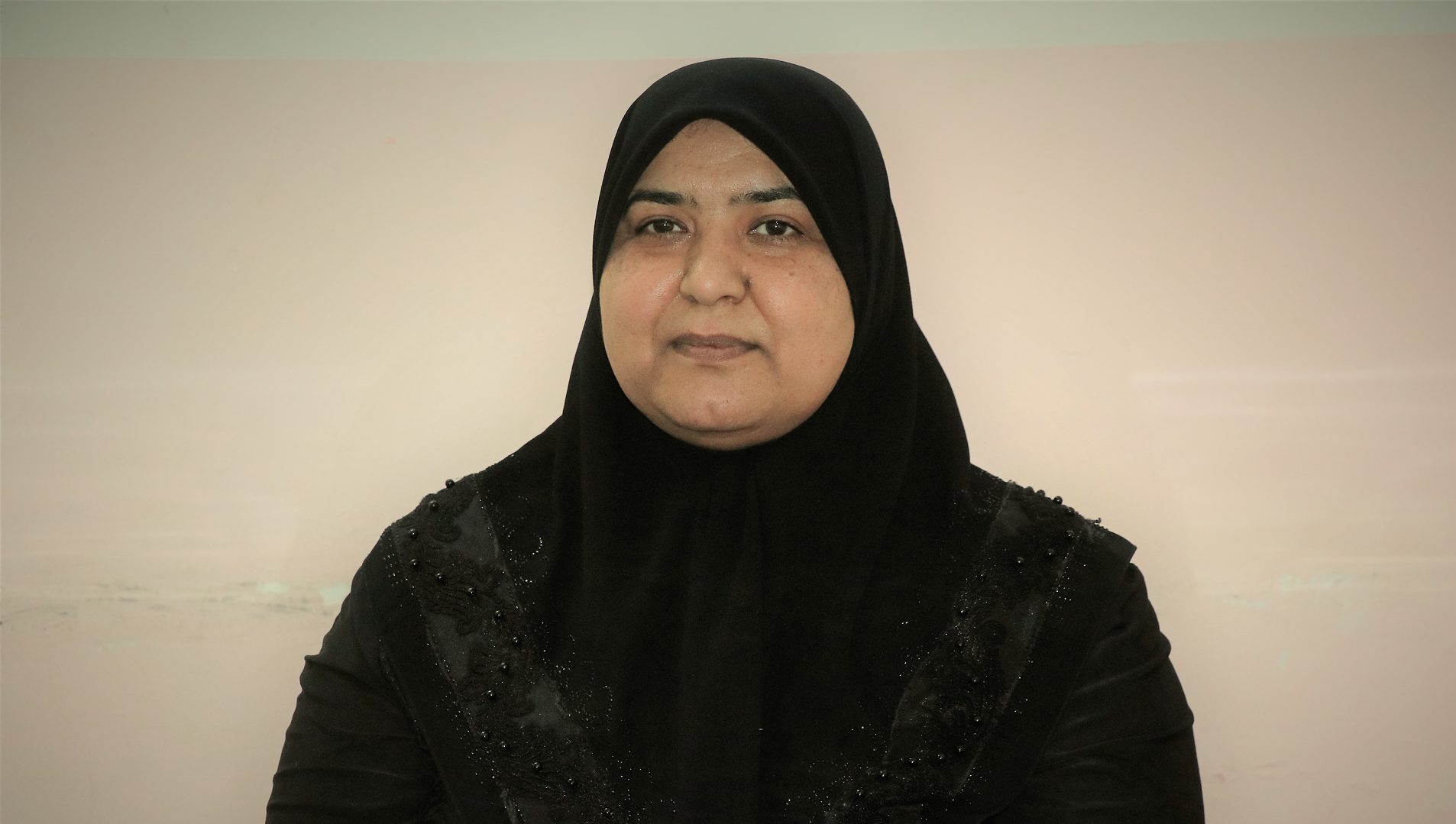 Feryal al-Kaʹabi, president of Awan Organisation for Awareness and Capacity Development (photo: Goethe-Institut | Perspectives, Manar Al-Zubaidi)