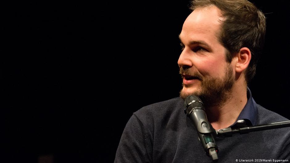 Poet, essayist and curator Max Czollek (photo: Literaturk 2019/Marek Eggemann)