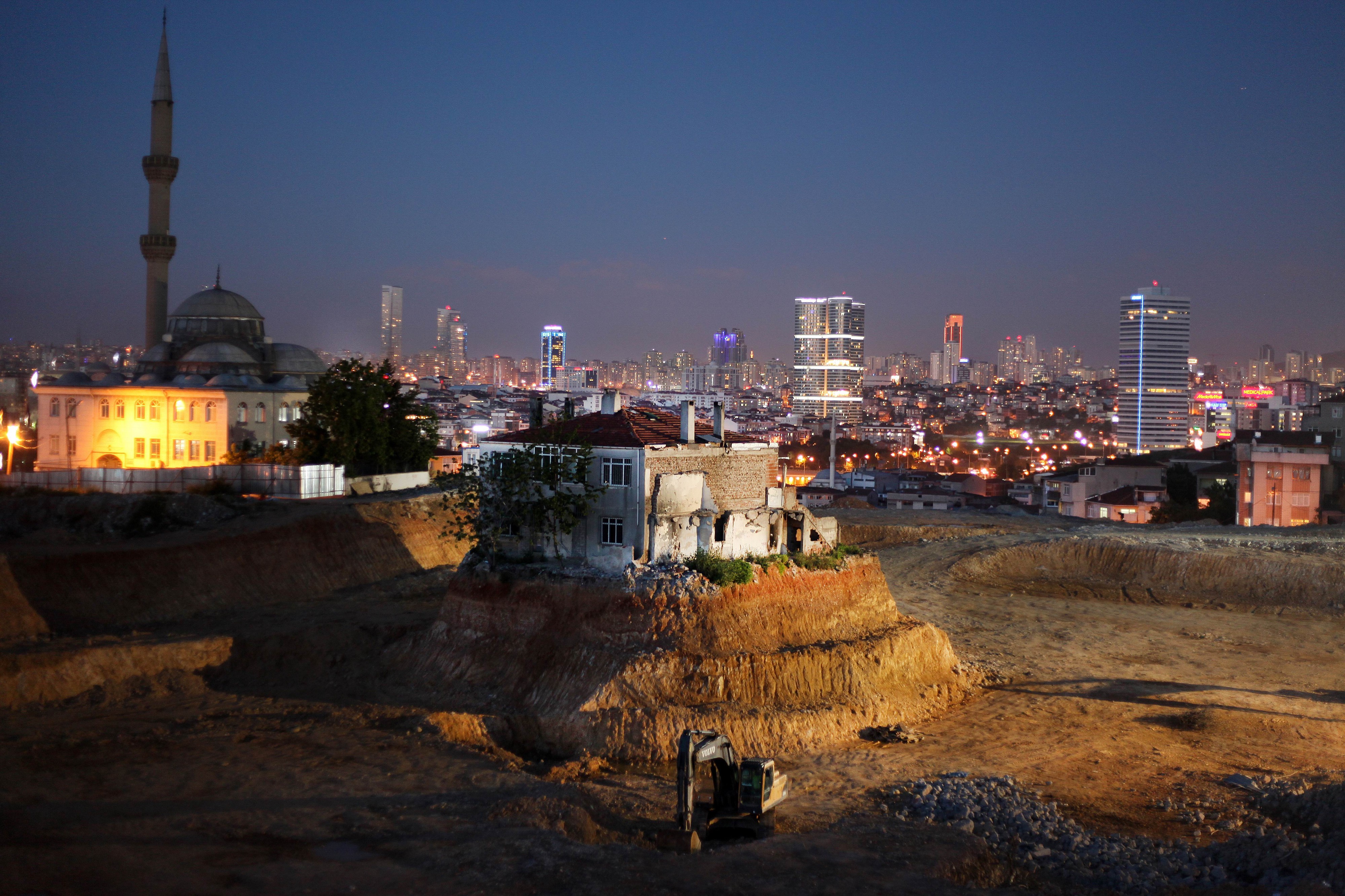 منظر على حي فكرتبه في اسطنبول - نركيا.  Foto: Kürşat Bayhan