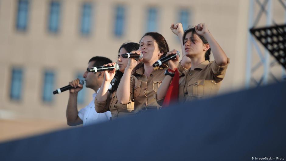 Grup Yorum concert held in Istanbul on 28.06.2015 (photo: Imago/Seskim Photo)