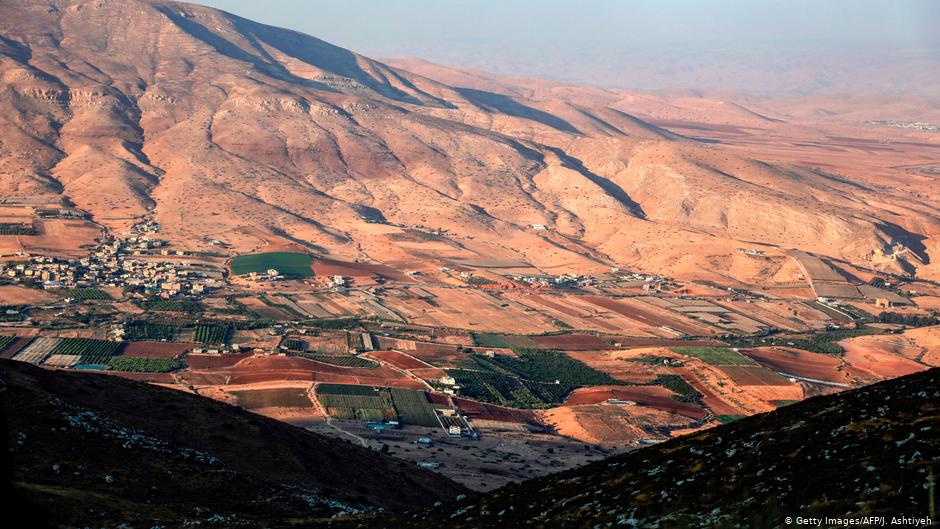 Blick auf das Jordantal; Foto: AFP/Getty Images