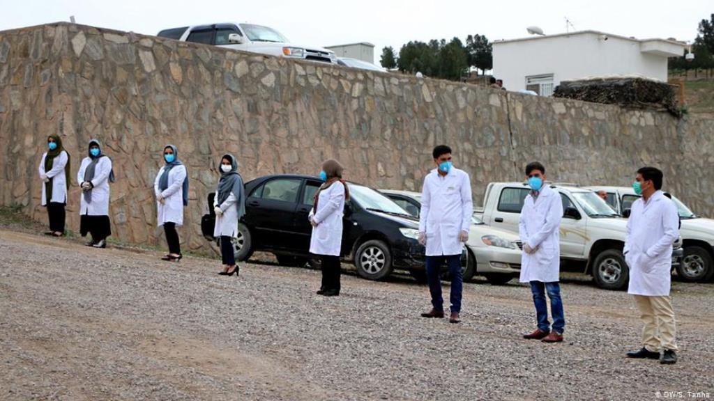 Social Distancing in der afghanischen Stadt Herat. Foto: DW/S. Tanha