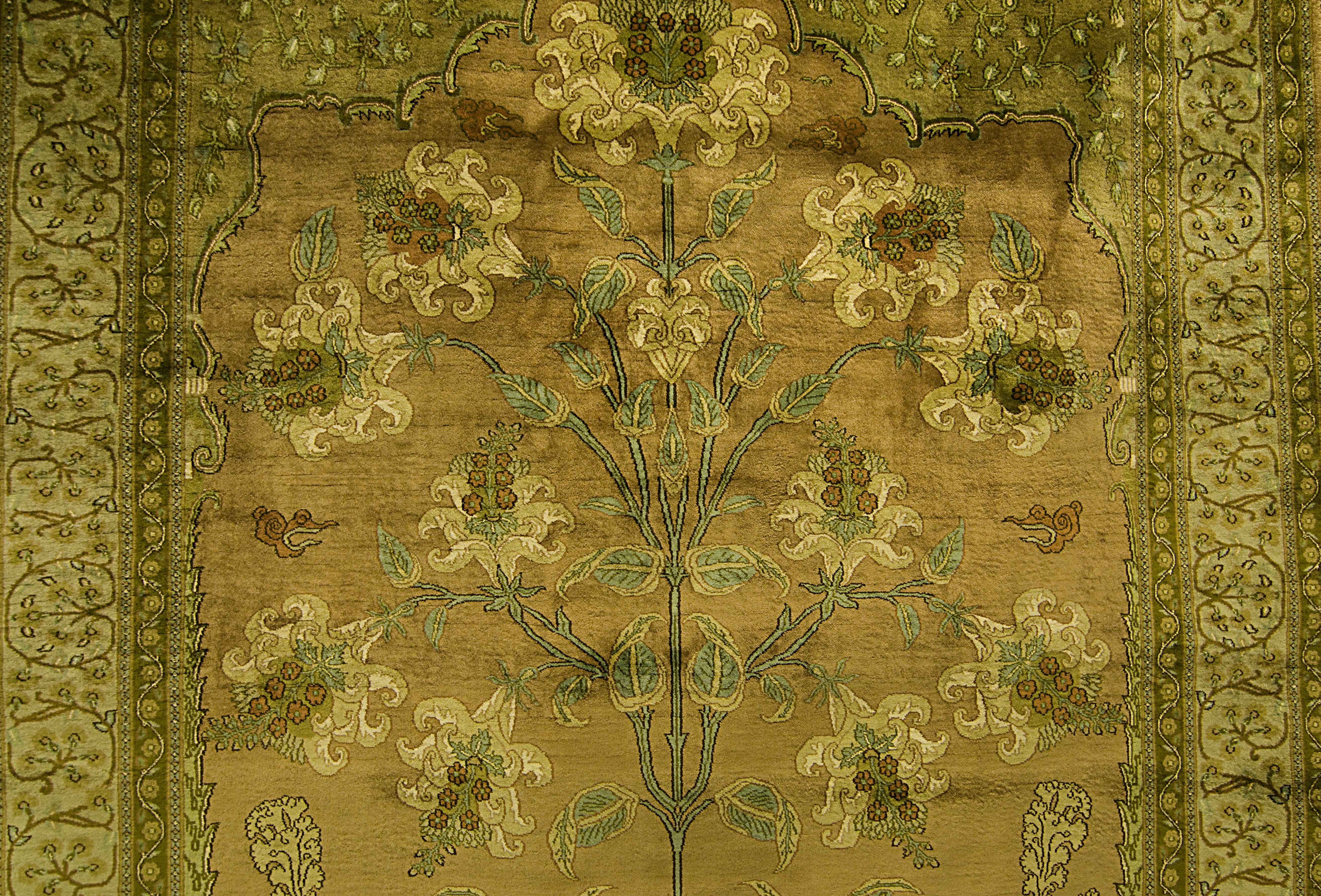 A Kashmir carpet (photo: Sugato Mukherjee)