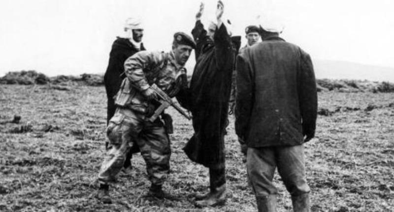 French patrol near Duvivier, Algeria on 21 January 1958 (photo: dpa)