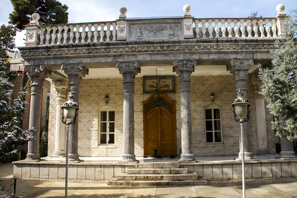 The main worship room of the Adorian Fire Temple (photo: Changiz M. Varzi)