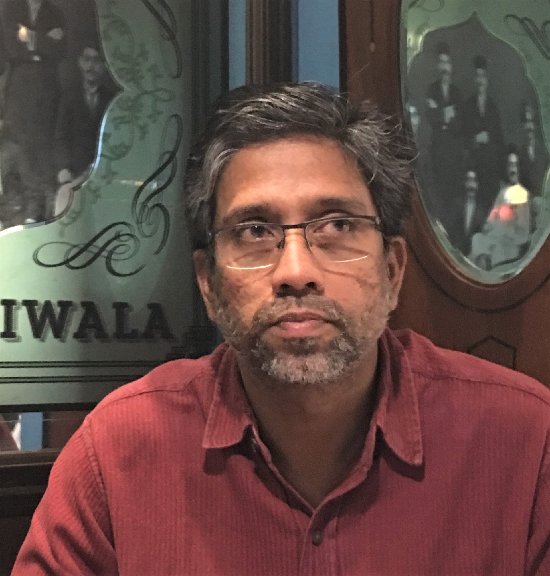 Muslim academic Hany Babu, charged and imprisoned (photo: Jenny Rowena)