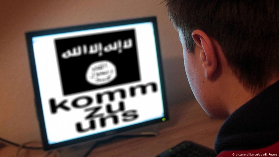 Online Propaganda der IS Gruppe. Foto: picture-alliance/dpa/R. Peters