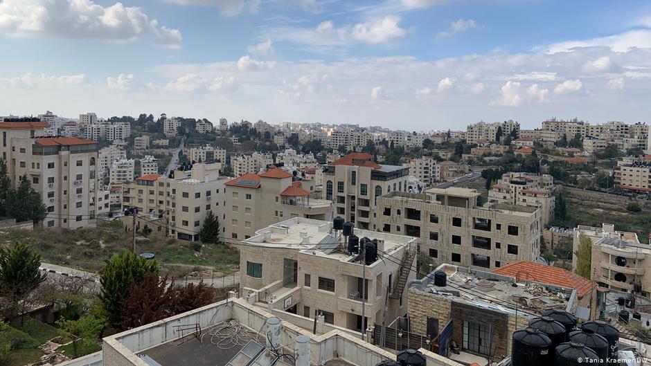 View of Ramallah in the West Bank (photo: DW/Tania Kraemer)