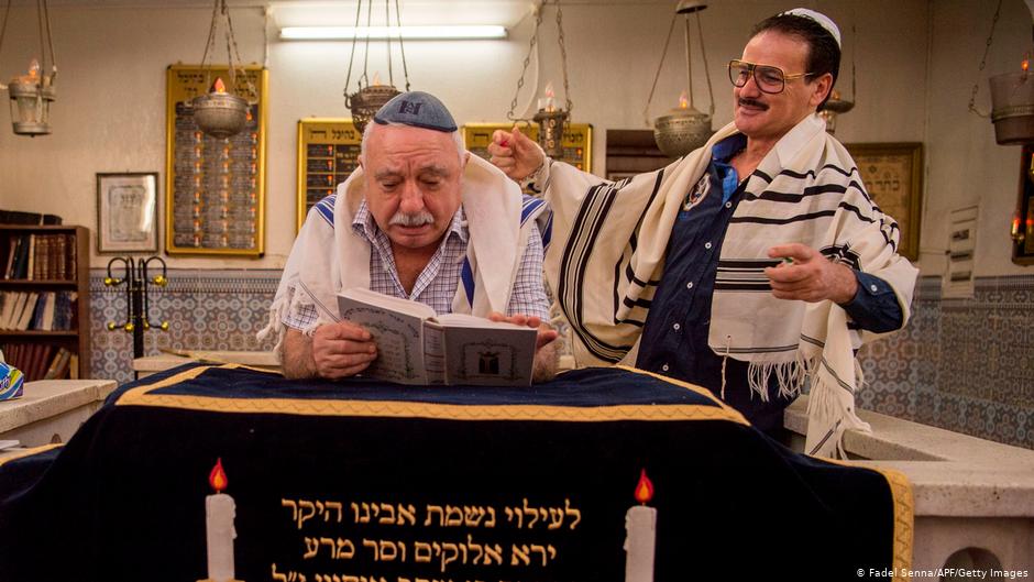 Familiar ties: Israeli-Moroccan ceremony at the Marrakesh synagogue (photo: FadeL/ Senna/ AFP/Getty Images) 