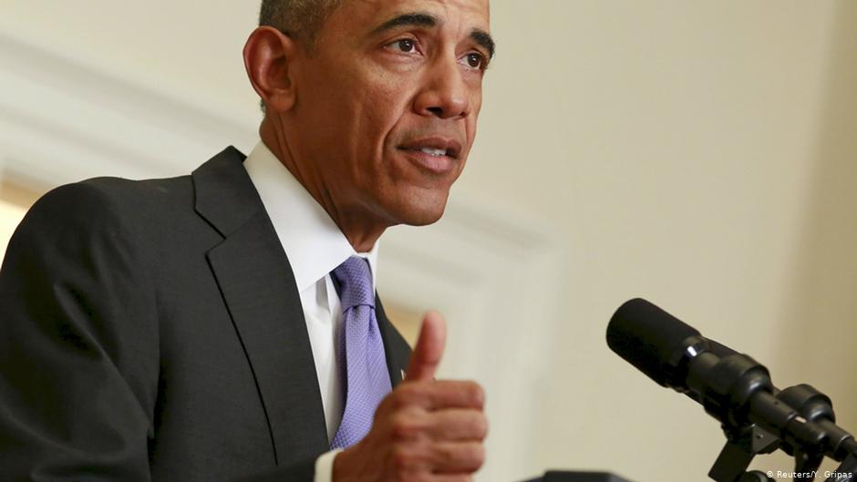 U.S. President Barack Obama delivers a statement on Iran at the White House in Washington in 2016 (photo: Reuters/Y. Gripas)