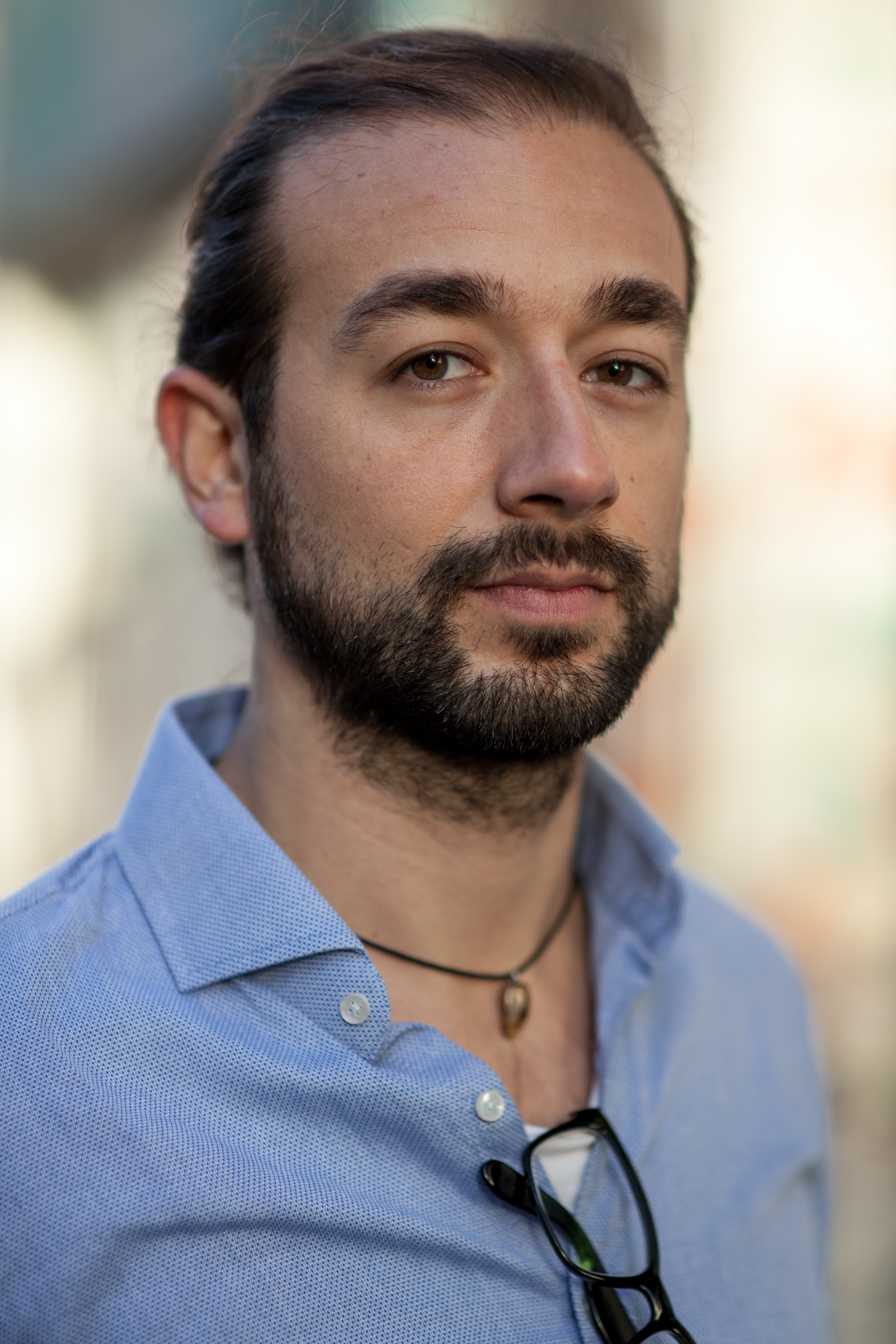  Resident in Berlin since 2016, Tayfun Guttstadt is a cultural scholar, author and musician (photo: Keren Chernizon)