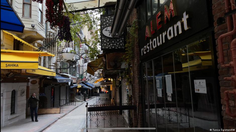 Ausgehviertel von Istanbul. (Foto: Tunca Ögreten/DW)