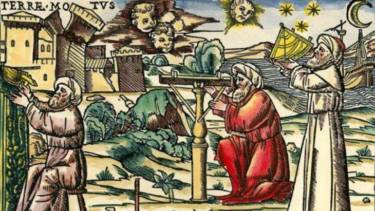 Woocut der "arabischen Astrologen und ihrer Instrumente", Venedig 1513 (Foto: picture-alliance/AKG)