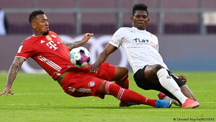 Jerome Boateng and Breel Embolo