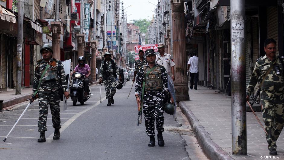 Indische Soldaten in Kaschmir; Foto: AFP/R.Bakshi