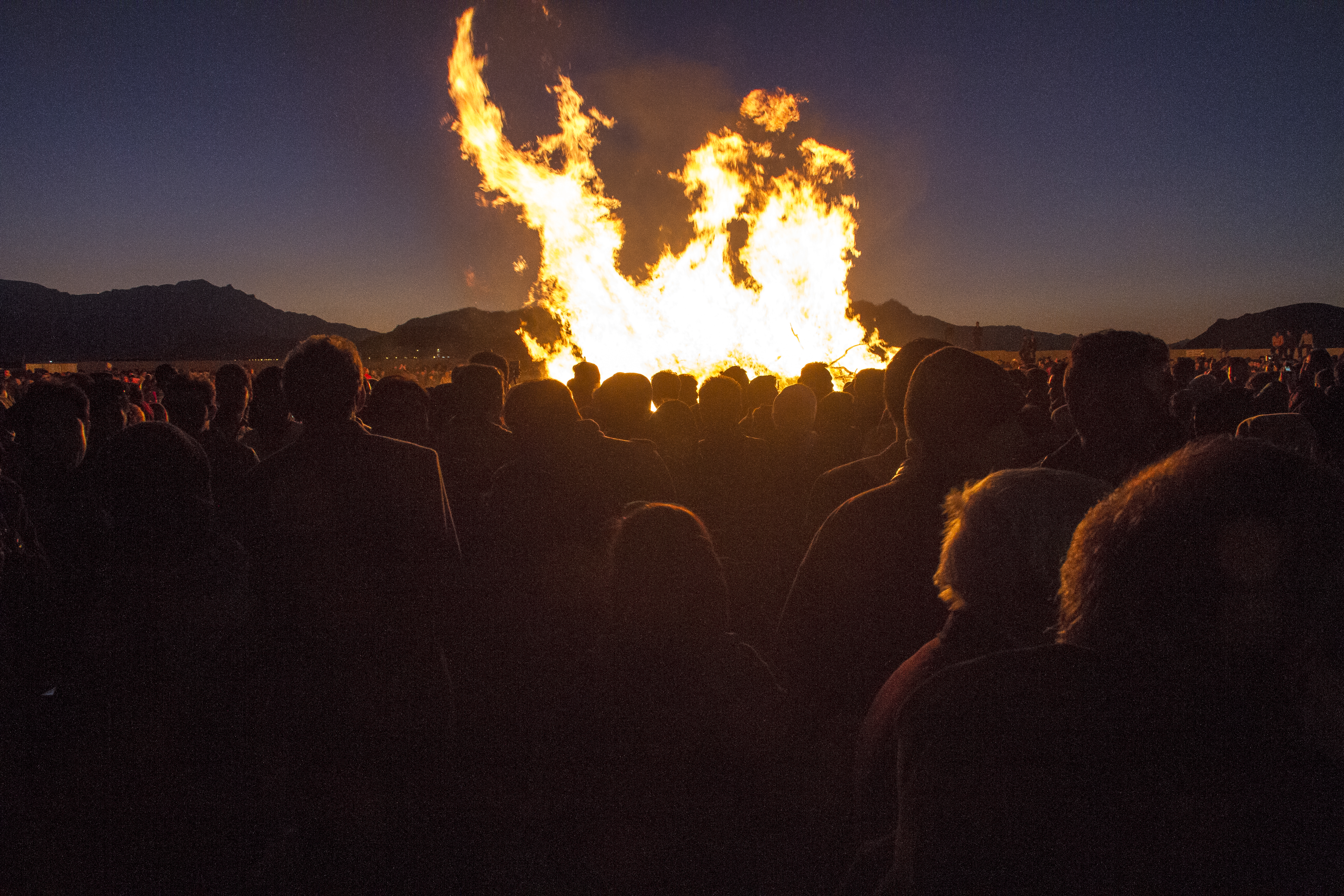 The fires of Sadeh (photo: Changiz M. Varzi)