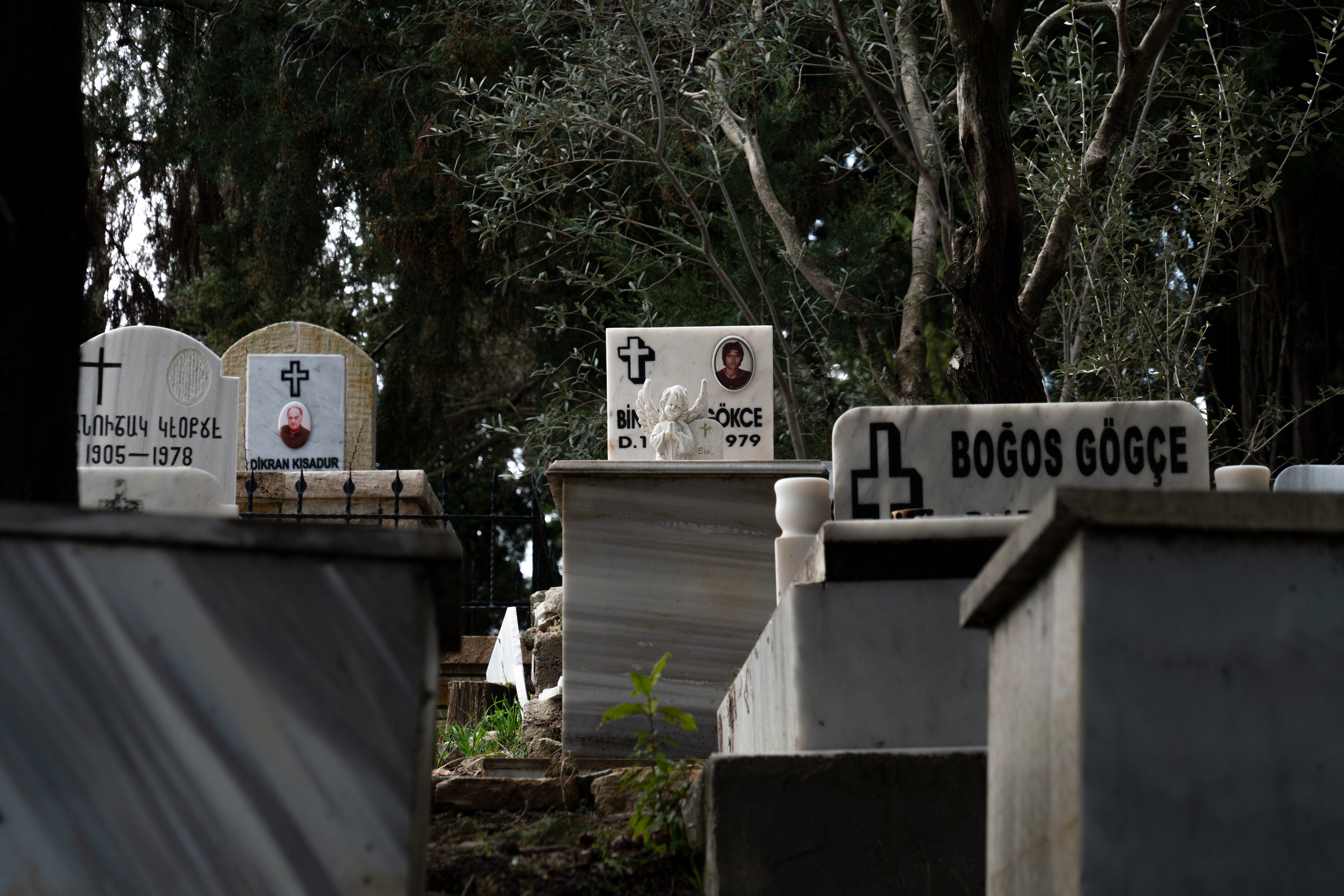 Friedhof in Vakifli Köy; Foto: Jochen Menzel/transfers-film