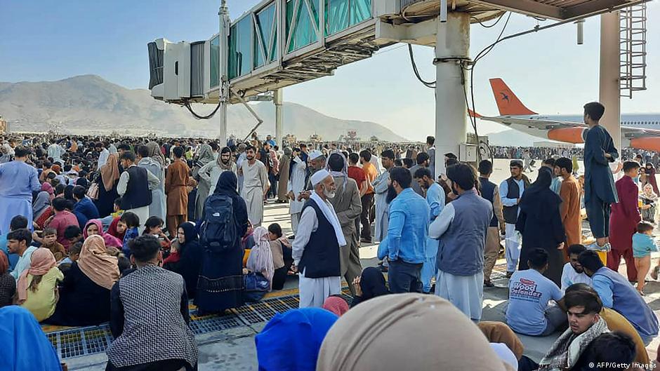 Kabul airport (photo: AFP/Getty Images)