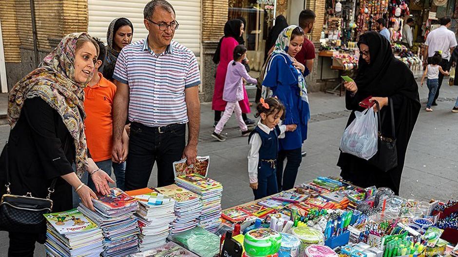 Straßemszene aus Teheran; Foto: Tasnim B. Adel