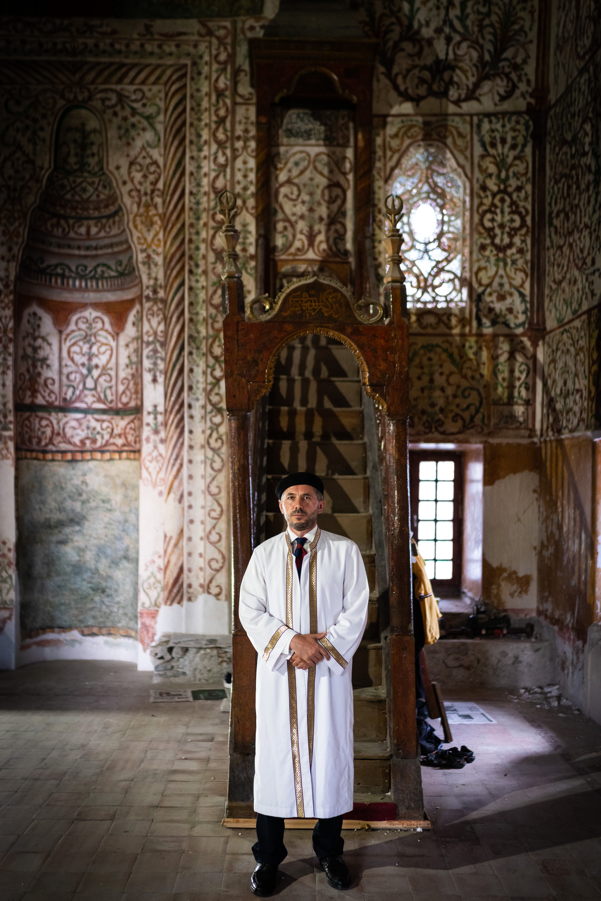 يلّي قرة مفتي - تيرانا ألبانيا. Ylli Gurra, Mufti of Tirana (photo: Philipp Breu)