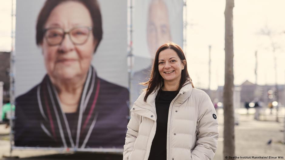 Bonka von Bredow ist die Projektleiterin und Kuratorin der Ausstellung des Goethe-Instituts Mannheim; Foto: Goethe-Institut Mannheim/Elmar Witt