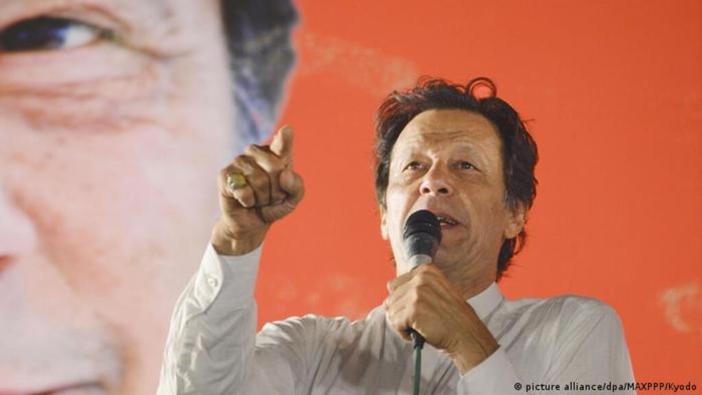 Imran Khan takes over the government in Pakistan.