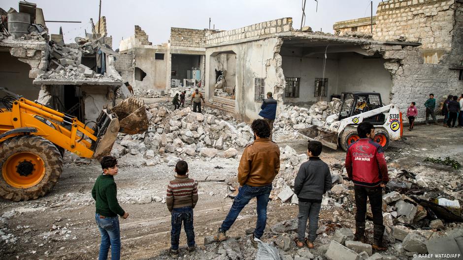 White Helmets at work in Syria (photo: AFP)